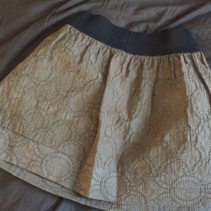 Olive green tulip skirt by Vera Wang